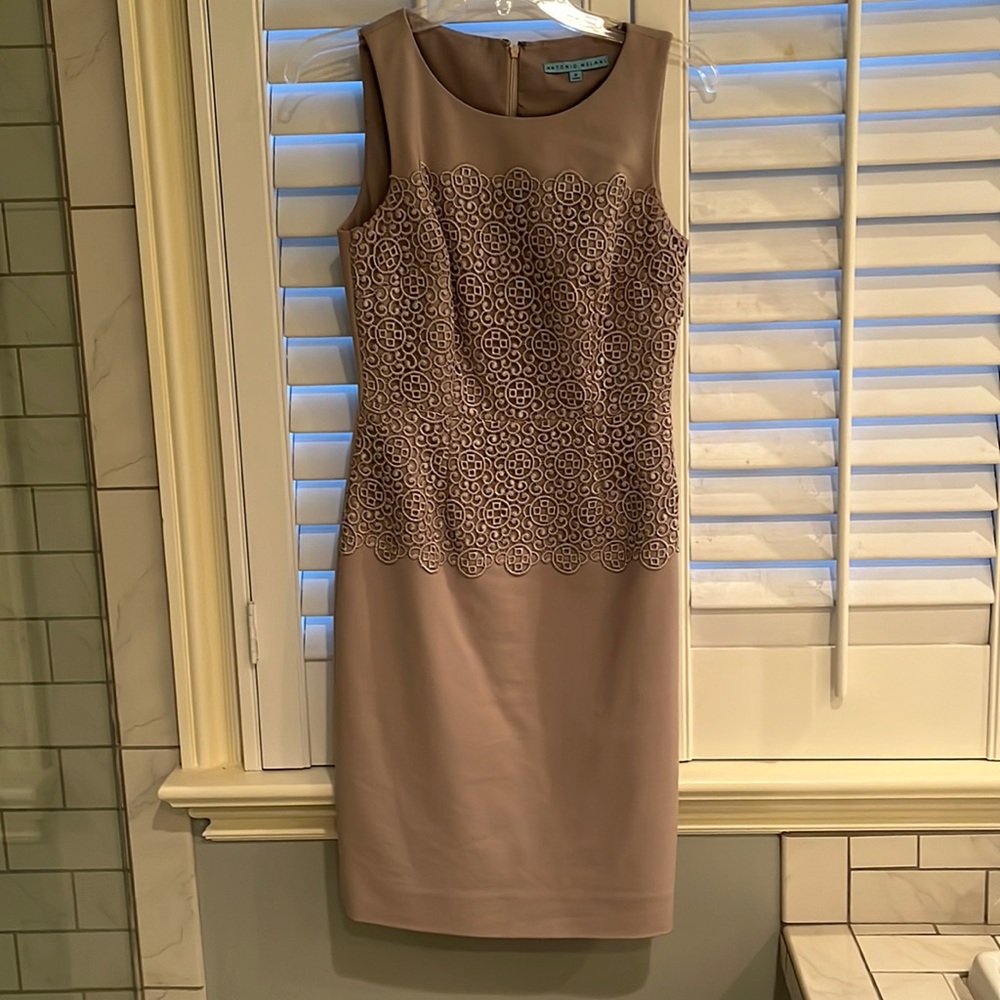 Antonio Melani size 0 lace sheath dress